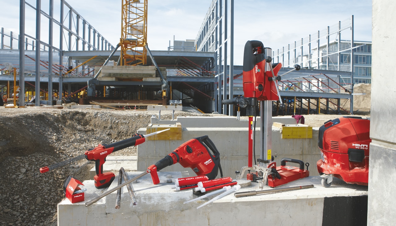 Faster, safer, dust free drilling