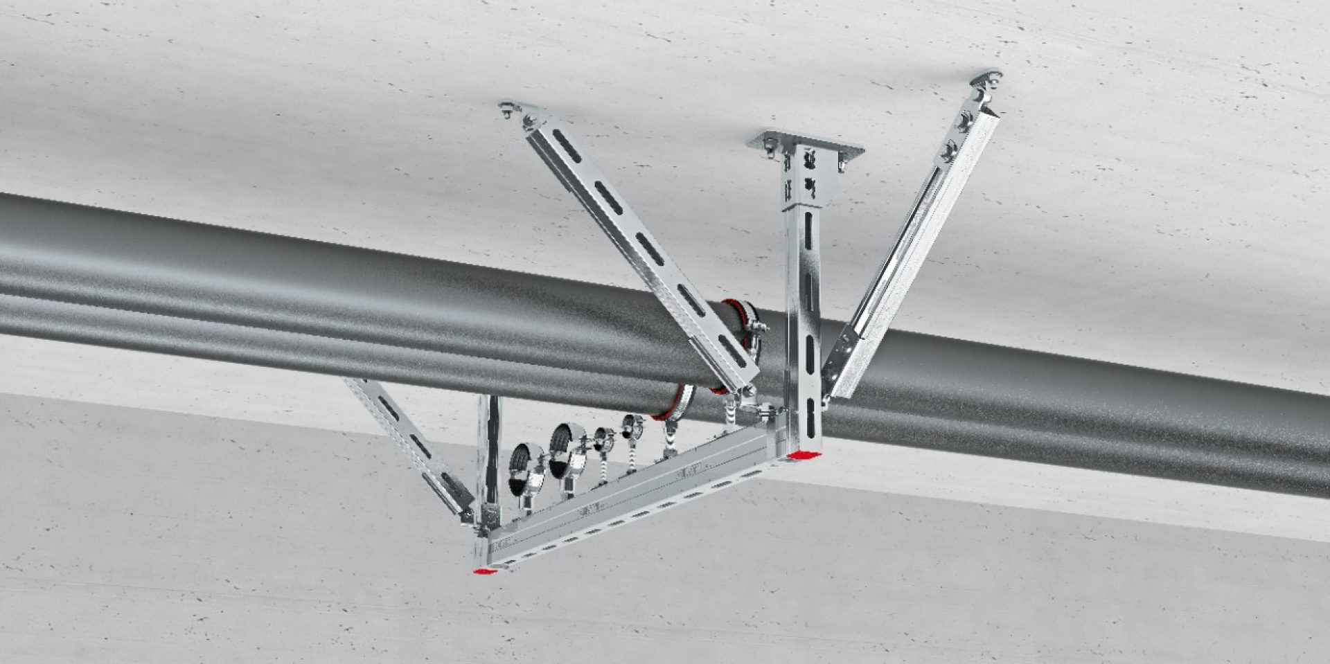 Hilti MQS seismic modular support system