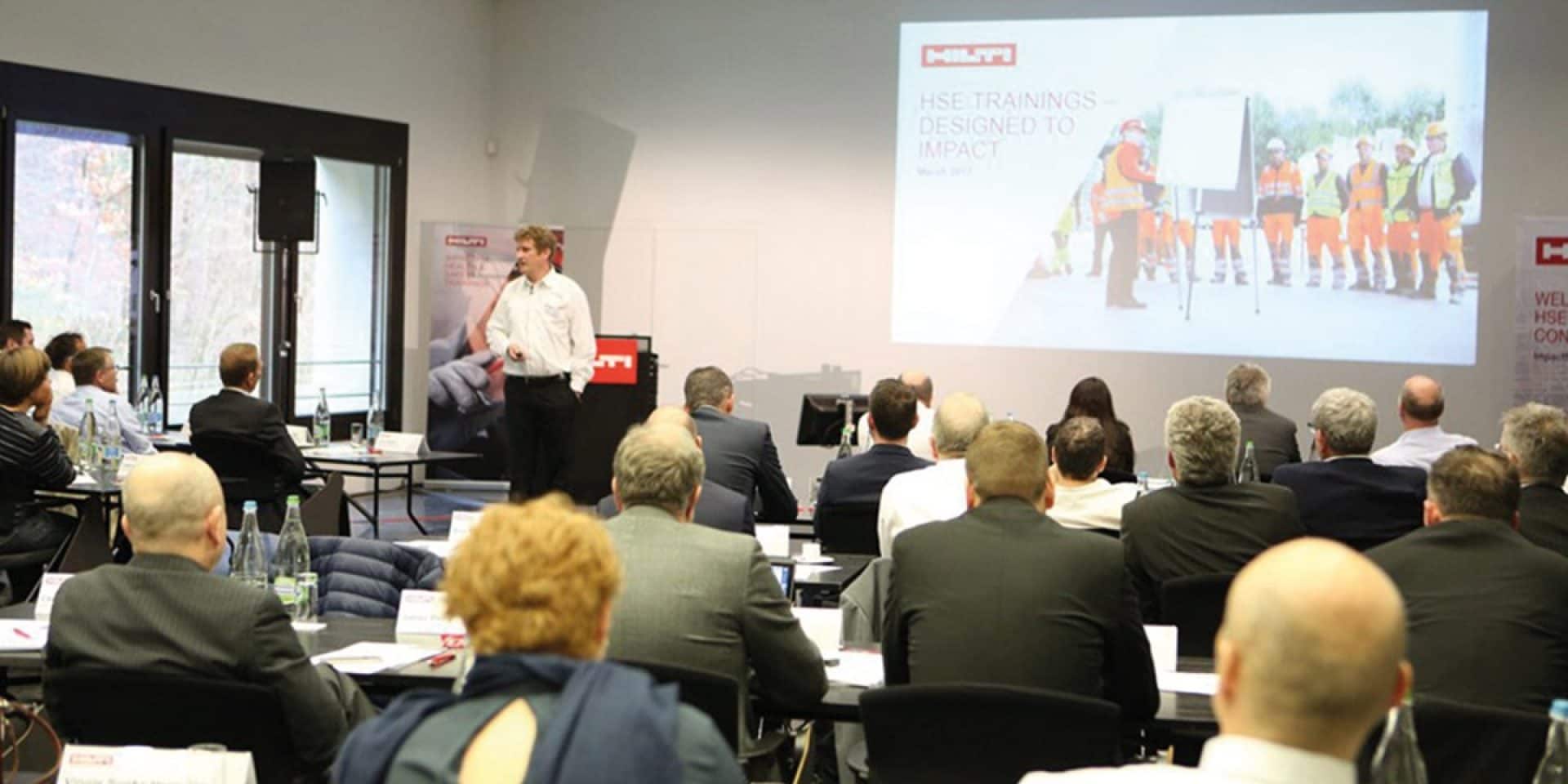 Impressions from our most recent HSE Manager Conference at Hilti Headquarters
