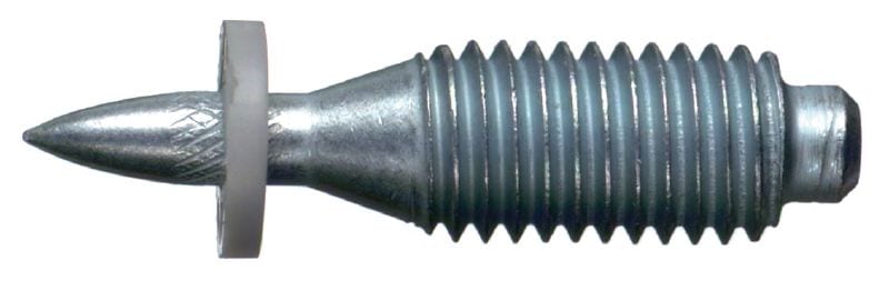 X-EM10H P10 Threaded studs Carbon steel threaded stud for use with powder actuated nailers on steel (10 mm washer)
