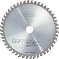 Steel/stainless steel circular saw blade Ultimate circular saw blade for straight, faster, cold cutting in steel and stainless steel