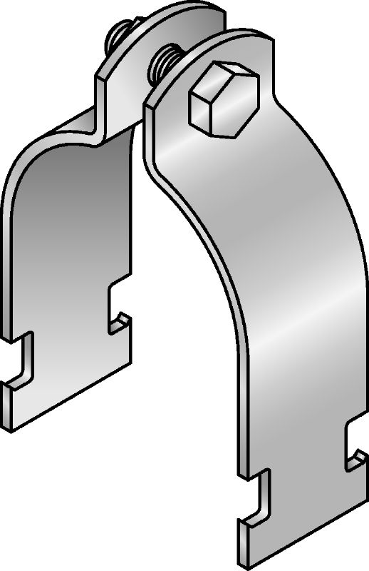 MH-RSC strut clamp Hop-dip galvanised rigid strut clamp