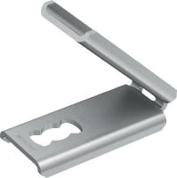 MQW-2/45 Galvanised 45- or 135-degree angle for connecting multiple MQ strut channels