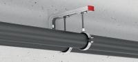 MQK-21-L bracket Galvanised C-Channel bracket for medium-duty applications Applications 3
