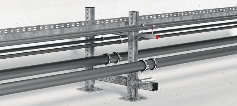 MIQ Box profile hot-dip galvanised (HDG) box profile for heavy-duty applications Applications 1