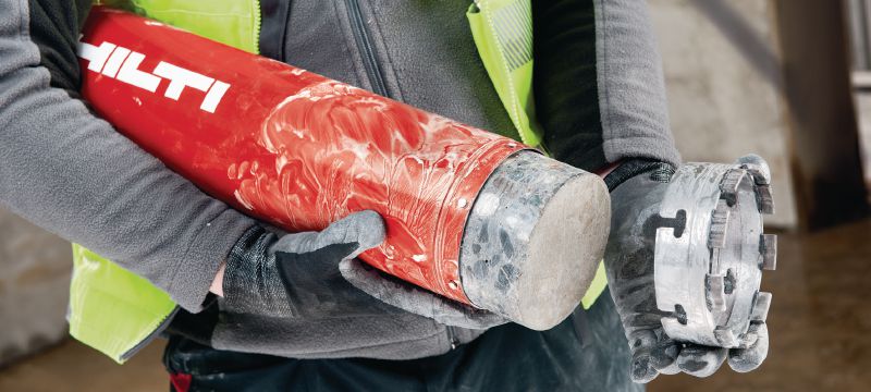 X-Change core bit barrel X-Change barrel for coring in concrete and masonry Applications 1
