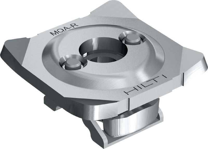 MQA-R Pipe clamp saddle Stainless steel pipe clamp saddle for connecting threaded components to MQ strut channels
