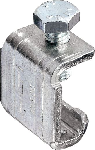 MVZ-DC air duct clamp Galvanised air duct clamp for use with regular ducts