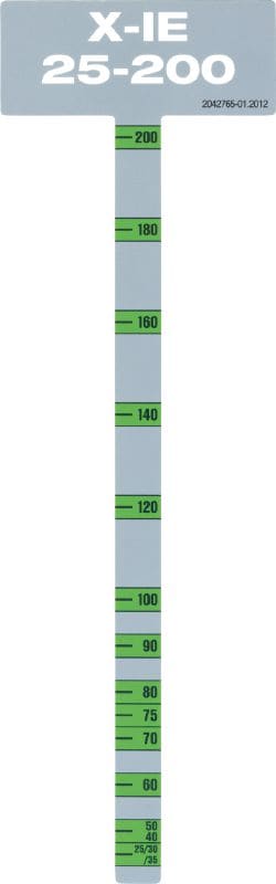 X-IE 9 Insulation fastener Insulation fasteners for fixing soft mineral wool on soft to tough concrete, masonry and steel