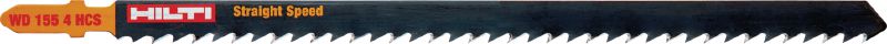 Wood and lumber jig saw blade Premium jig saw blade for fast, straight cutting of wood and thick construction timber up to 160 mm
