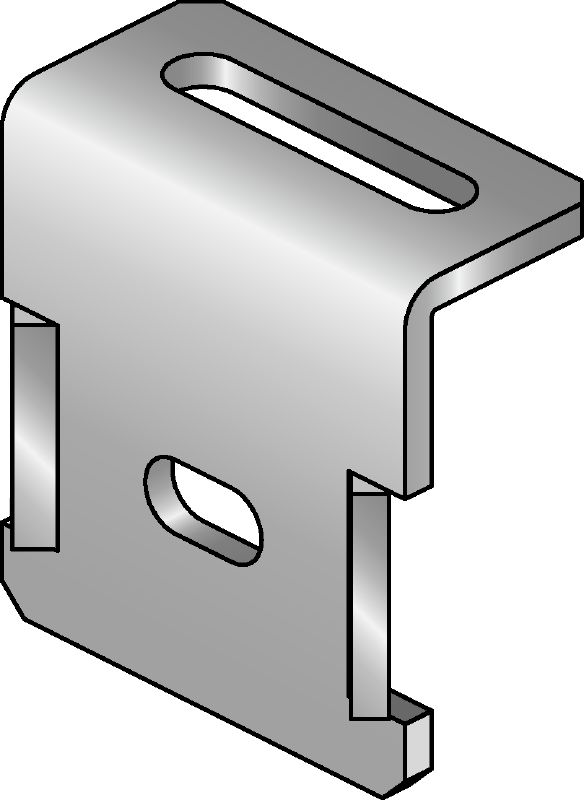 MIC-UB Connector Hot-dip galvanised (HDG) connector for fastening U-bolts to MI girders