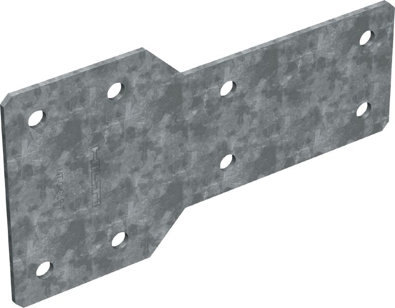 MT-C-GLP T OC Gusset plate Gusset plate for T-shaped connections with MT-80, MT-90 or MT-100 girders, for outdoor use with low pollution