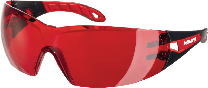 Laser visibility glasses PP EY-GUR red 