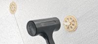 SDK-FV Insulation fastener Economical impact insulation anchor with ETA approval for fastening to ETICS façades Applications 1