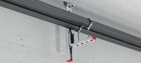 MQK-21-L bracket Galvanised C-Channel bracket for medium-duty applications Applications 4