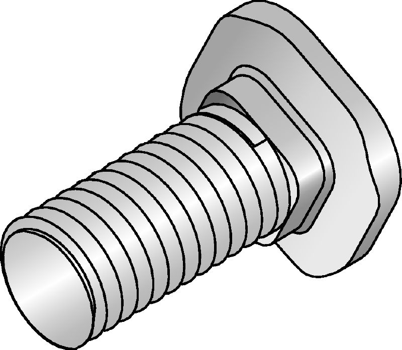 MC-SI-M10 Galvanised connection screw to fix connections to the back or side face of MC-3D installation channels indoors