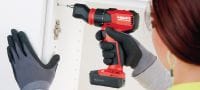 SFE 2-A12 Multi-head drill driver Subcompact-class 12V multi-head cordless drill driver (offset, right-angle, 13 mm keyless and hex bit holder) for installation work in tight spaces and around corners Applications 2