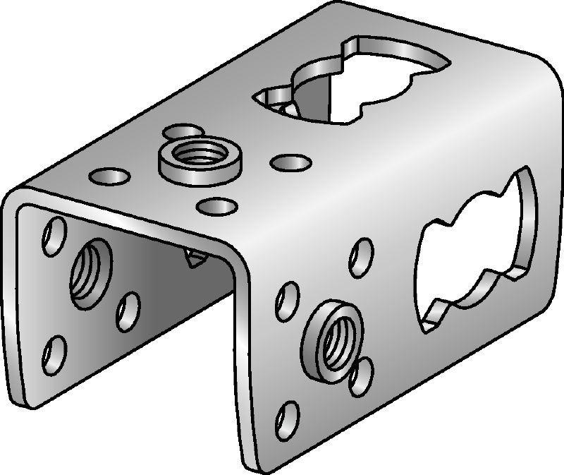 MQ3D-F Hot-dip galvanised (HDG) elements for assembling 3D structures on site