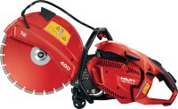 DSH 900-X Gas cut-off saw Powerful rear-handle hand-held 87 cc petrol saw with auto-choke – cutting depth up to 150 mm