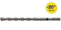 TE-C (SDS Plus) Metric hammer drill bit Premium SDS Plus (TE-C) hammer drill bit with 2-flute helix for drilling anchor holes into concrete