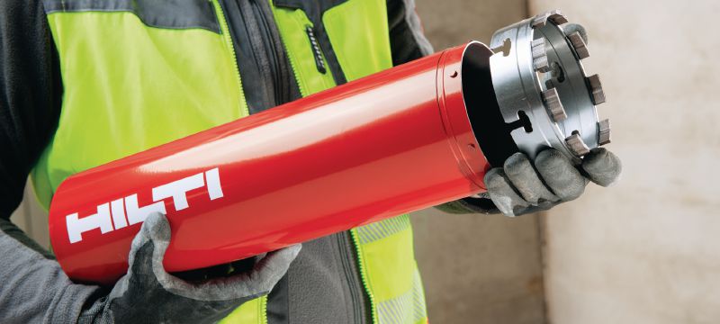 X-Change core bit barrel X-Change barrel for coring in concrete and masonry Applications 1