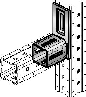 MIC-U Connector Connector for attaching modular girders to each other at right angles