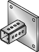 MIC-C-DH Baseplate Hot-dip galvanised (HDG) baseplate for fastening MI-90 girders to concrete for heavy-duty applications