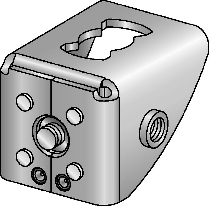 MQ3D-F Hot-dip galvanised (HDG) elements for assembling 3D structures on site