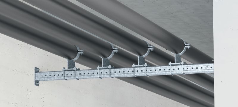MIC-C-U Connector Connector (concrete) for installing MI girders between two walls Applications 1