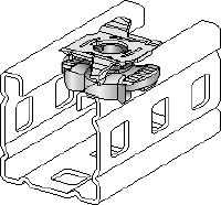 MC-WN-M10 OC Hot-dip galvanised (HDG) wing nut for fastening threaded components/bolts to the open face of MC installation channels